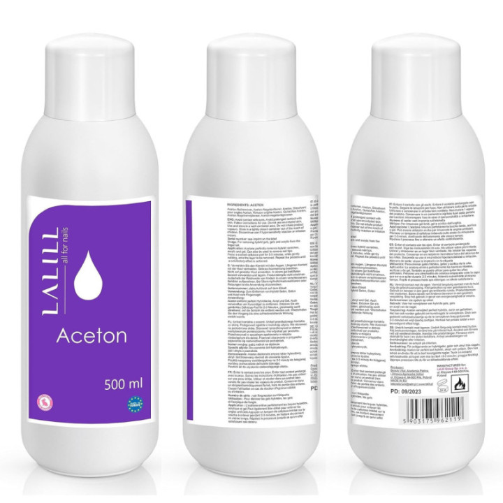 Aceton kosmetyczny 500 ml - LUX AMAZON