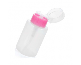 Dispenser/Pumpflasche 150 ml weiss/rosa