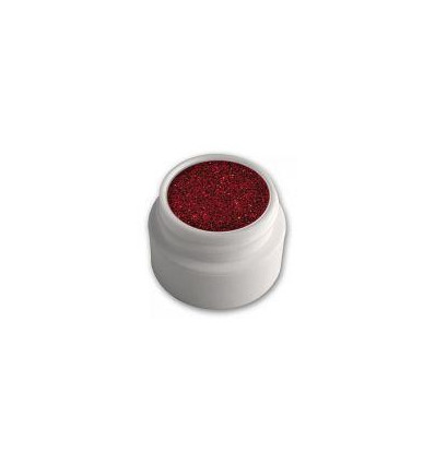 Glitterpuder 3 g - rot