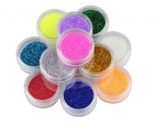 Glitterpuder 3 g - farbenmix