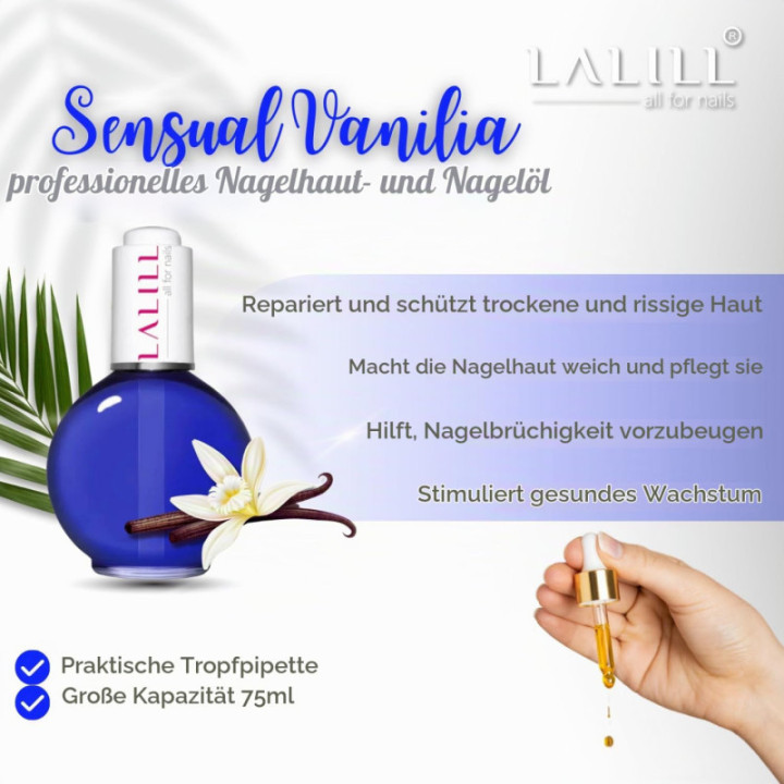 Oliwka do paznokci i skórek 75ml Sensual Vanilia AMZ