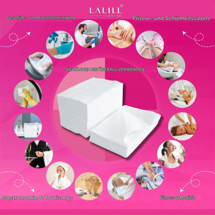 Ręcznik do pedicure celuloza 40 x 50 cm - 100 szt. AMAZON