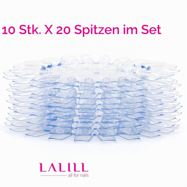 Wzornik do lakierów - słoneczko - przeźroczyste AMAZON 10 sztuk