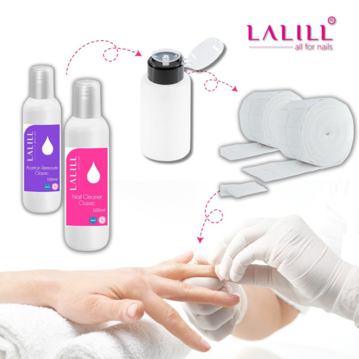 Cleaner LUX 100 ml + Aceton LUX 100 ml - ZESTAW