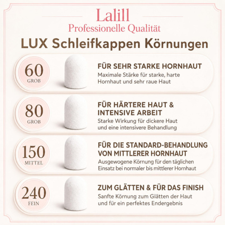 Nakładki kapturki białe LUX 10|240 100 szt. w pudełku AMZ